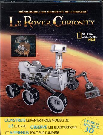 Couverture du livre « Le Rover Curiosity » de  aux éditions National Geographic Kids