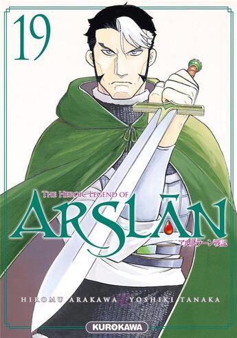 Couverture du livre « The heroic legend of Arslan Tome 19 » de Hiromu Arakawa et Yoshiki Tanaka aux éditions Kurokawa