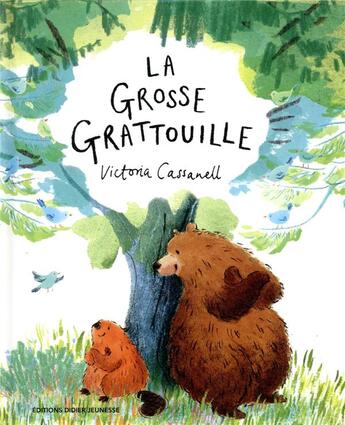 Couverture du livre « La grosse grattouille » de Victoria Cassanell aux éditions Didier Jeunesse