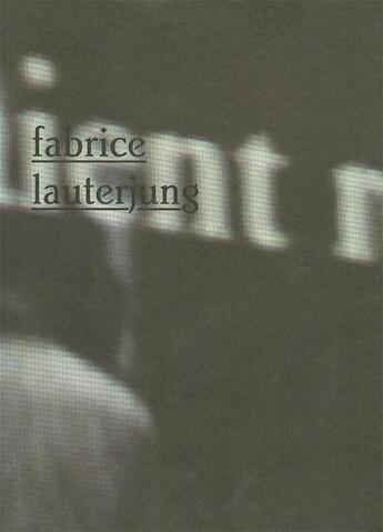 Couverture du livre « Fabrice Lauterjung ; le fantastique au cinéma » de Jean-Pierre Rehm aux éditions Adera