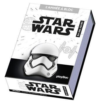 Couverture du livre « L'année à bloc : Star Wars en 365 jours » de  aux éditions Play Bac