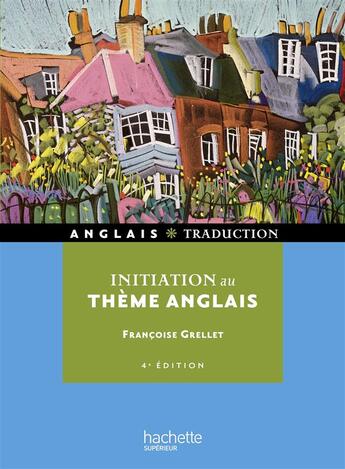 Couverture du livre « Hu Langues ; Initiation Au Thème Anglais » de Francoise Grellet aux éditions Hachette Education