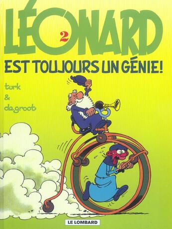 Couverture du livre « Léonard Tome 2 : Léonard est toujours un génie » de Bob De Groot et Turk aux éditions Lombard