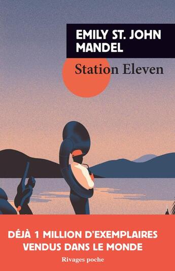 Couverture du livre « Station eleven » de Emily St. John Mandel aux éditions Rivages