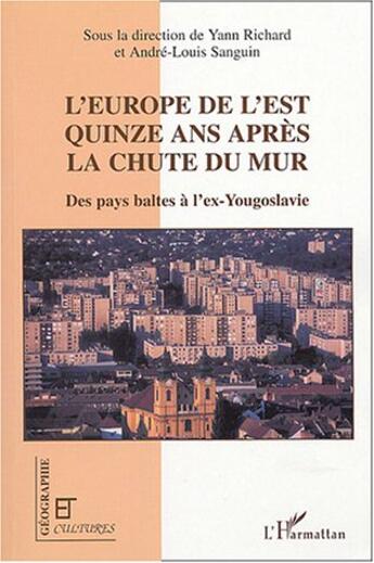 Couverture du livre « Revue Geographie Et Cultures » de Andre-Louis Sanguin et Yann Richard aux éditions L'harmattan