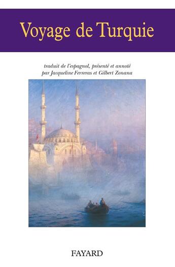 Couverture du livre « Voyage de turquie » de Anonyme aux éditions Fayard