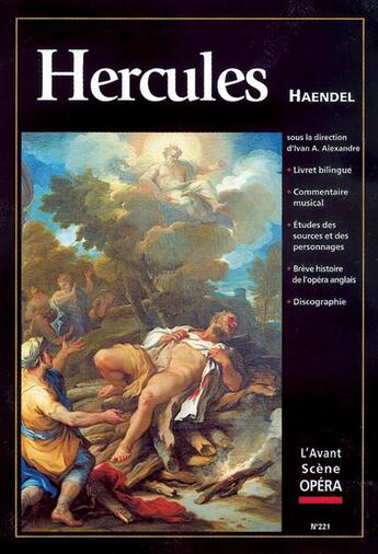 Couverture du livre « L'avant-scène opéra n.221 ; Hercules » de Georg Friedrich Haendel aux éditions L'avant-scene Opera