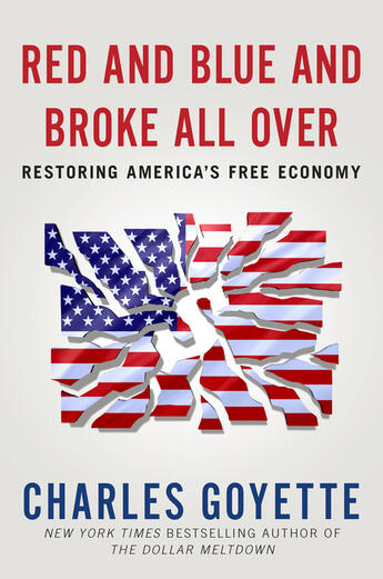 Couverture du livre « Red and Blue and Broke All Over » de Goyette Charles aux éditions Penguin Group Us