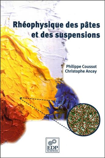 Couverture du livre « Rhéophysique des pâtes et des suspensions » de  aux éditions Edp Sciences