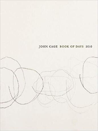 Couverture du livre « John cage book of days » de John Cage aux éditions Dap Artbook