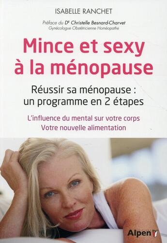 Couverture du livre « Mince et sexy à la ménopause » de Ranchet Isabelle aux éditions Alpen