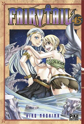 Couverture du livre « Fairy Tail Tome 45 » de Hiro Mashima aux éditions Pika