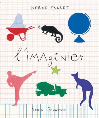Couverture du livre « L'imaginier » de Herve Tullet aux éditions Seuil Jeunesse