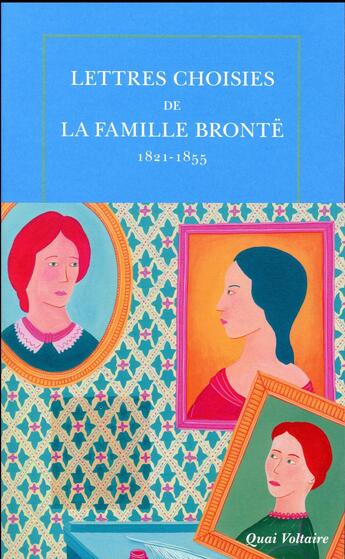 Couverture du livre « Lettres choisies de la famille Bronté ; 1821-1855 » de  aux éditions Table Ronde