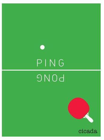 Couverture du livre « Ping pong » de Ziggy Hanaor aux éditions Cicada