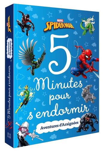 Couverture du livre « 5 minutes pour s'endormir : Spider-Man » de Marvel aux éditions Disney Hachette