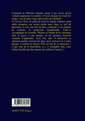 Couverture du livre « Le retour du sorcier noir » de Alain Thoreau aux éditions Books On Demand