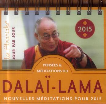 Couverture du livre « Pensées et méditations du Dalaï-Lama » de  aux éditions Editions 365
