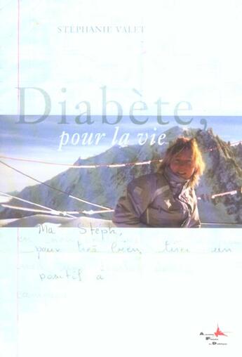 Couverture du livre « Diabète, pour la vie » de Stephanie Valet aux éditions Afd