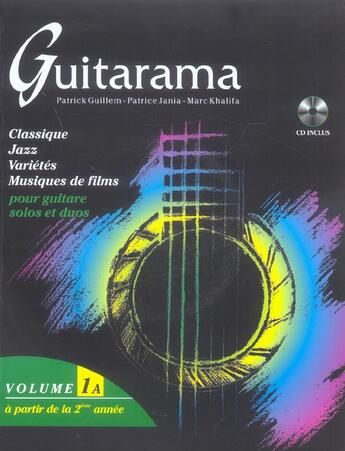 Couverture du livre « Guitarama vol 1a » de Hit aux éditions Hit Diffusion