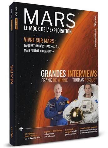 Couverture du livre « Vivre sur Mars » de Pesquet Thomas et Frank De Winne aux éditions Weyrich