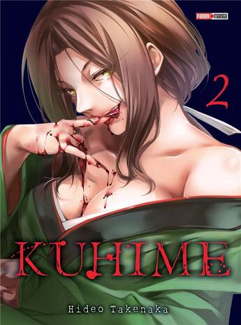 Couverture du livre « Kuhime Tome 2 » de Hideo Takenaka aux éditions Panini
