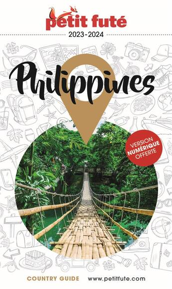 Couverture du livre « Country guide : Philippines (édition 2023/2024) » de Collectif Petit Fute aux éditions Le Petit Fute