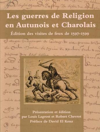 Couverture du livre « Les guerres de religions RN autunois et charolais » de  aux éditions Cecab