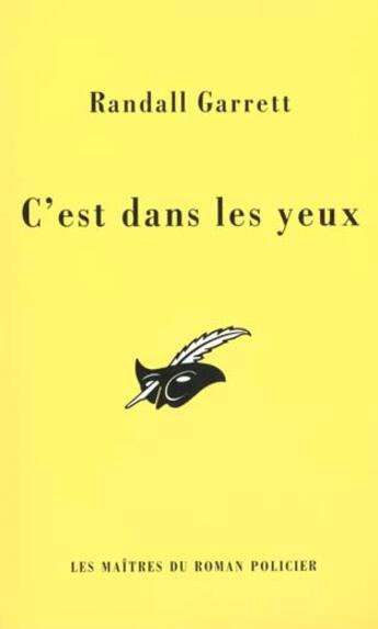 Couverture du livre « C'Est Dans Les Yeux » de R Garett aux éditions Editions Du Masque
