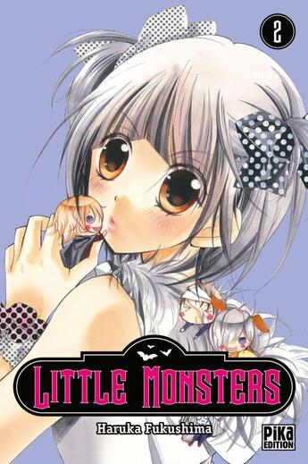 Couverture du livre « Little monsters Tome 2 » de Haruka Fukushima aux éditions Pika