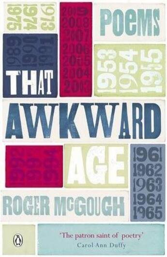 Couverture du livre « That awkward age » de Roger Mcgough aux éditions Adult Pbs