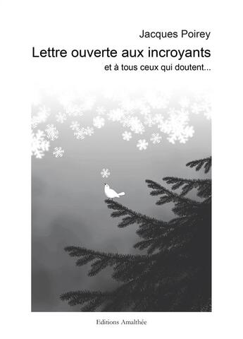 Couverture du livre « Lettre ouverte aux incroyants » de Jacques Poirey aux éditions Amalthee