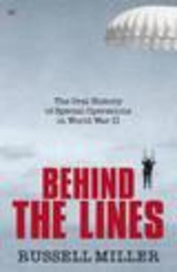 Couverture du livre « Behind The Lines » de Miller Russell aux éditions Random House Digital