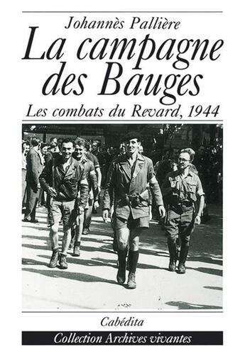 Couverture du livre « La Campagne Des Bauges » de Johannes Palliere aux éditions Cabedita
