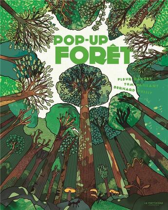 Couverture du livre « Pop-up Forêt » de Bernard Duisit et Fleur Daugey et Tom Vaillant aux éditions La Martiniere Jeunesse