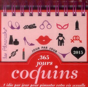 Couverture du livre « 365 jours coquins 2015 » de  aux éditions Editions 365