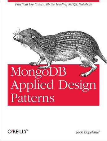 Couverture du livre « MongoDB Applied Design Patterns » de Rick Copeland aux éditions O'reilly Media