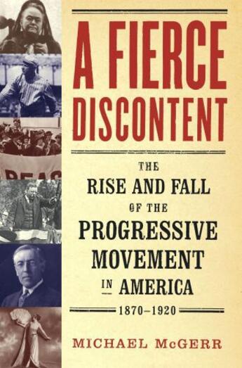 Couverture du livre « A Fierce Discontent » de Mcgerr Michael aux éditions Free Press