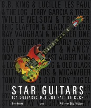 Couverture du livre « Star guitars » de Hunter Dave aux éditions Grund