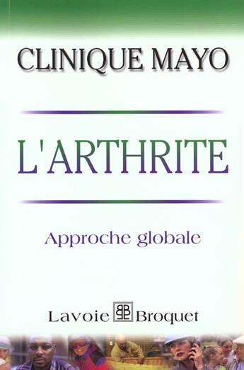 Couverture du livre « Arthrite (L') » de Clinique Mayo aux éditions Lavoie Broquet