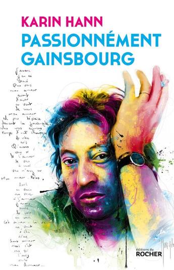 Couverture du livre « Passionnément Gainsbourg » de Karin Hann aux éditions Rocher