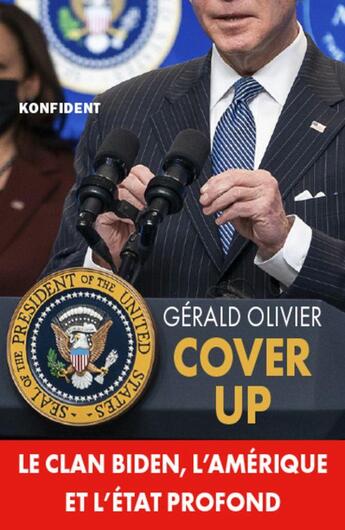 Couverture du livre « Cover up » de Gerald Olivier aux éditions Konfident