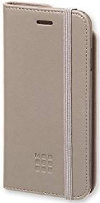 Couverture du livre « Étui folio cuir pour Iphone 6/6s gris » de  aux éditions Moleskine