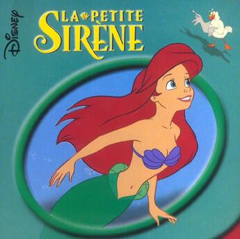 Couverture du livre « La petite sirene, disney monde enchante » de Disney aux éditions Disney Hachette
