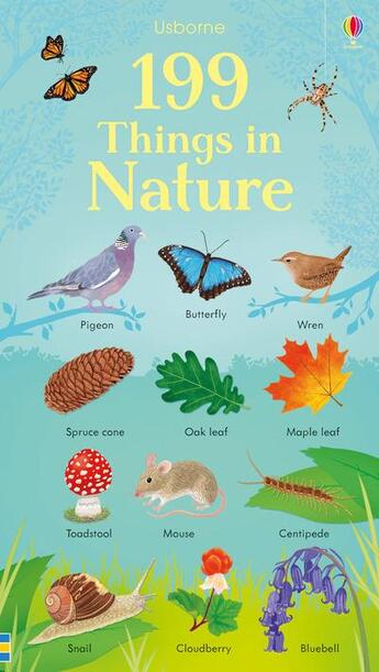 Couverture du livre « 199 things in nature » de Mar Ferrero et Hannah Watson aux éditions Usborne