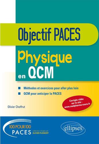 Couverture du livre « Physique en QCM » de Olivier Choffrut aux éditions Ellipses