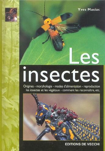 Couverture du livre « Insectes (les) » de Masiac aux éditions De Vecchi