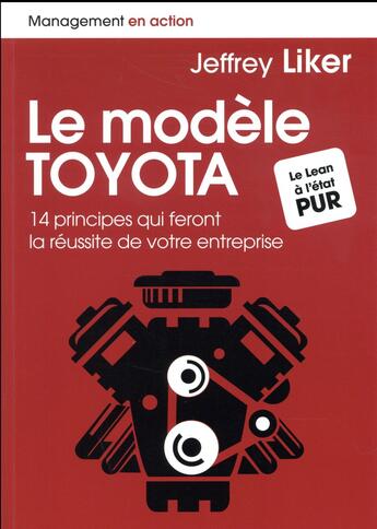 Couverture du livre « Le modele toyota » de Jeffery Josie aux éditions Pearson