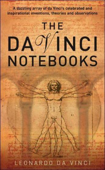 Couverture du livre « Da Vinci Notebooks » de Leonard De Vinci aux éditions Profil Digital