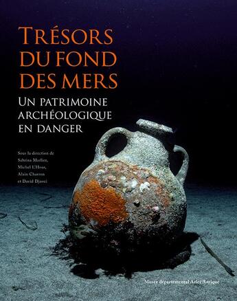 Couverture du livre « Tresors du fond des mers : un patrimoine archéologique en danger » de Sabrina Marlier aux éditions Illustria